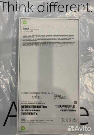iPhone 13, 128 ГБ