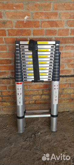 Лестница стремянка телескопическая