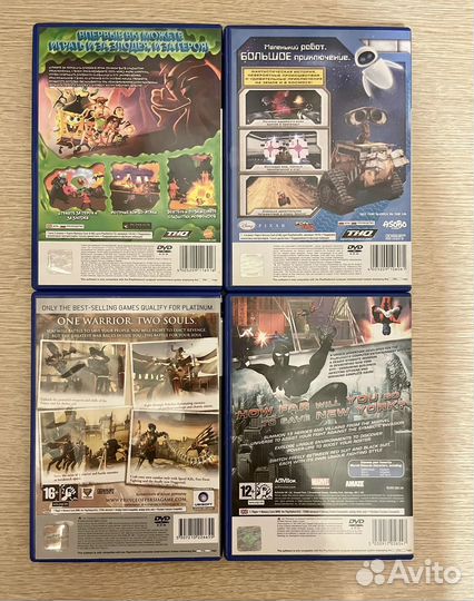 Лицензионные игры PS2