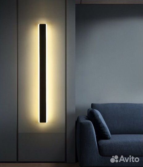 Светильник 4383 черный D600*60/H60/LED/18W