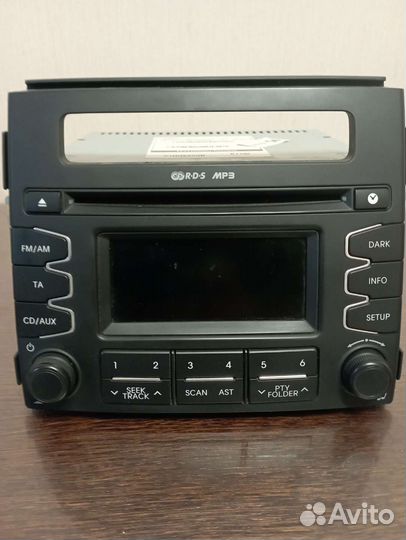 Штатная магнитола на Kia Soul 2012