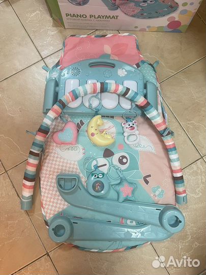 Развивающий коврик пианино baby go