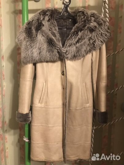 Дубленка натуральная женская 46 48