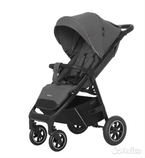 Детская коляска прогул carrello Bravo, темно-серый