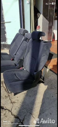 Задний ряд сидений Toyota Harrier 30-35 кузов
