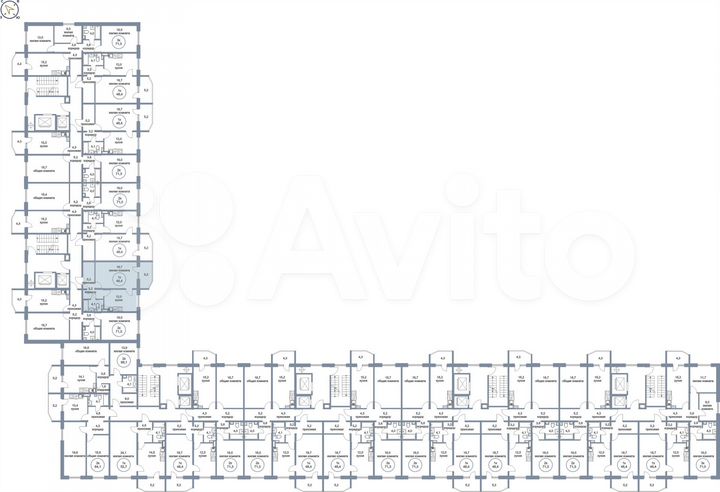 1-к. квартира, 48,4 м², 4/17 эт.