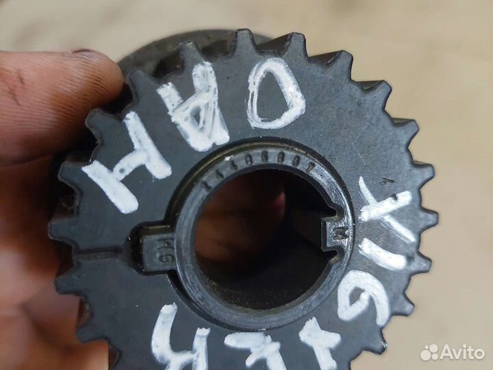 Звездочка коленвала Opel Astra H Zafira B