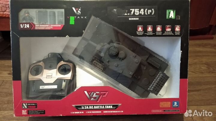 Модель танка RS Battle tank airsoft