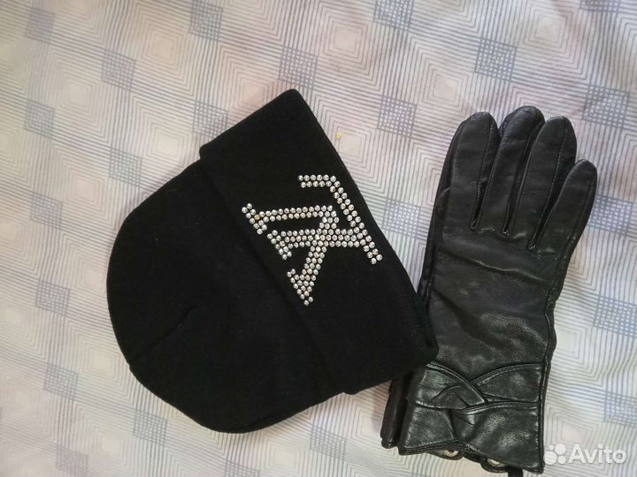 Шапка и перчатки