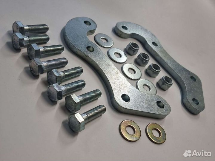 Переходные пластины тормозов ваз Нива суппорт 2108