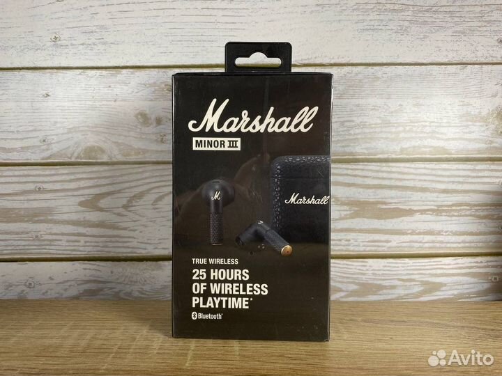 Наушники marshall minor 3 черные