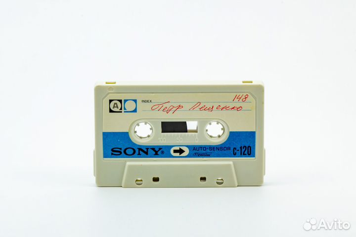 Аудиокассета Sony auto-sensor C120