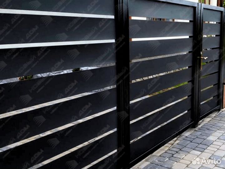 Забор Ранчо горизонтальный