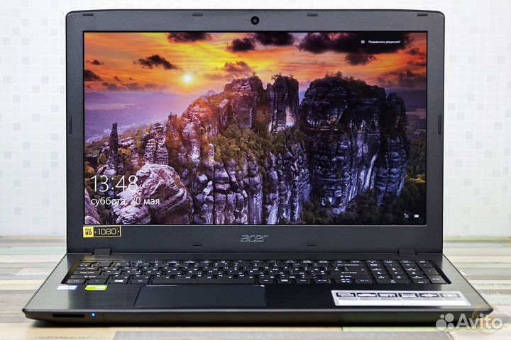 Мощный Acer для игр 4 ядра/FHD/i5/6Gb/GF 940MX