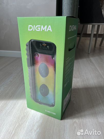 Колонка Digma D-MC1705 40Вт