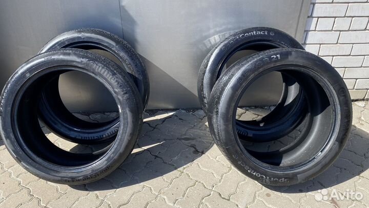 Continental SportContact 6 275/45 R21 и 315/40 R21 107Y