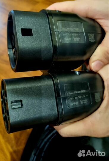 Зарядный кабель для электромобиля Type 2—Type 2 22