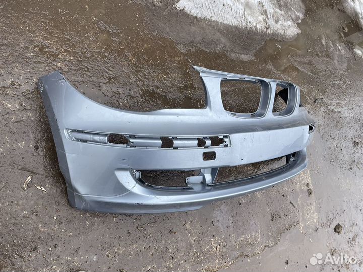 Бампер передний для BMW 1 E81, E87 LCI