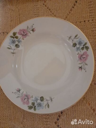 Тарелки суповые большие(Япония и СССР)