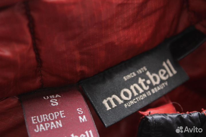 Montbell Пуховый Жилет S Туризм Оригинал