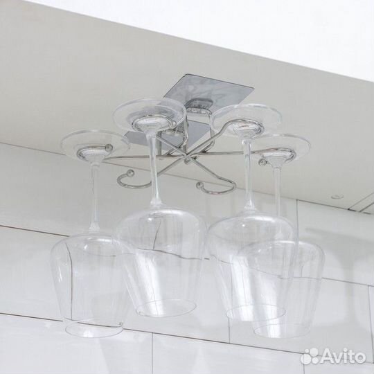 Держатель для кружек подвесной на 6 предметов Доля