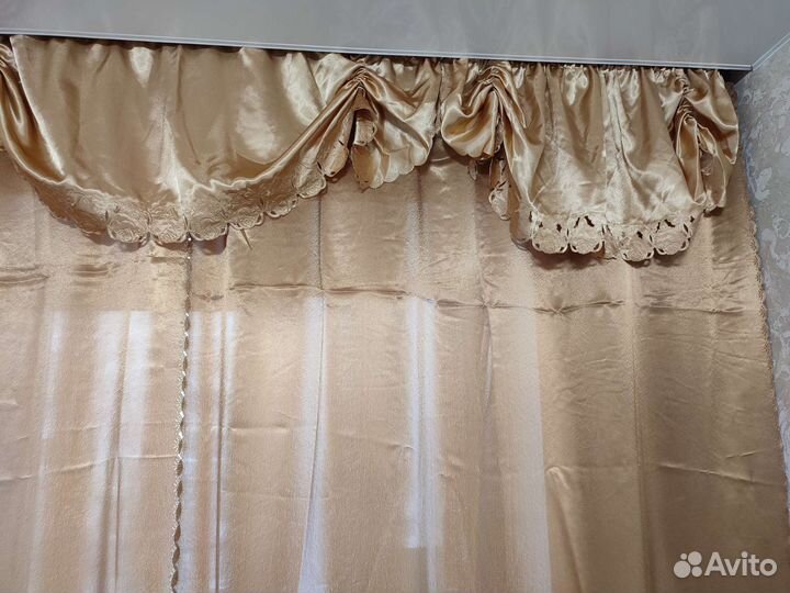Шторы с лабрекеном