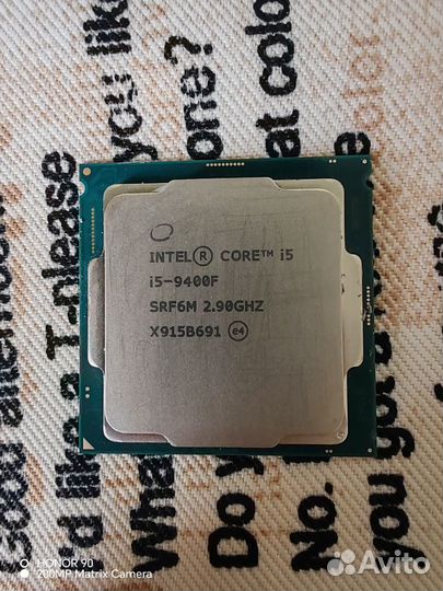 Intel core i5 9400f