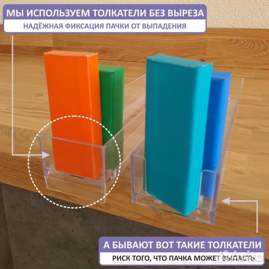 Шкаф для сигарет на 84 вида с накопителем свет