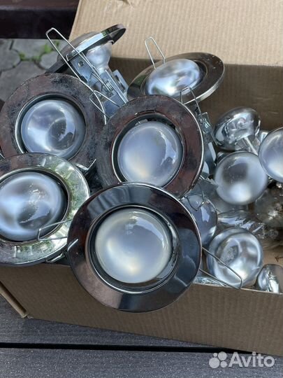 Светильники бу 6 шт