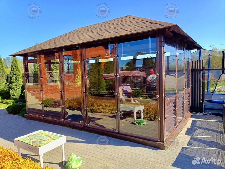 Мягкие Окна для беседок террас и веранд