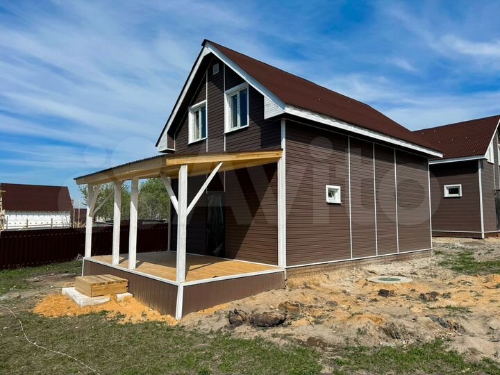 Дом 130 м² на участке 5 сот.