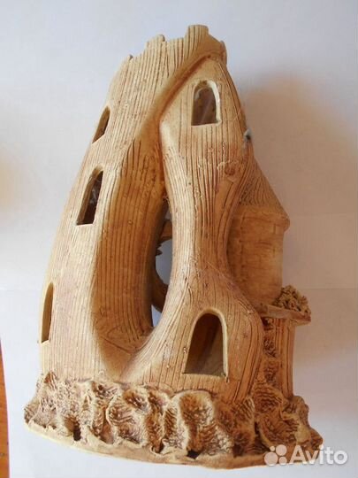 Декор замок в аквариум 24 см