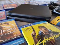 Sony playstation 4 slim+99игр