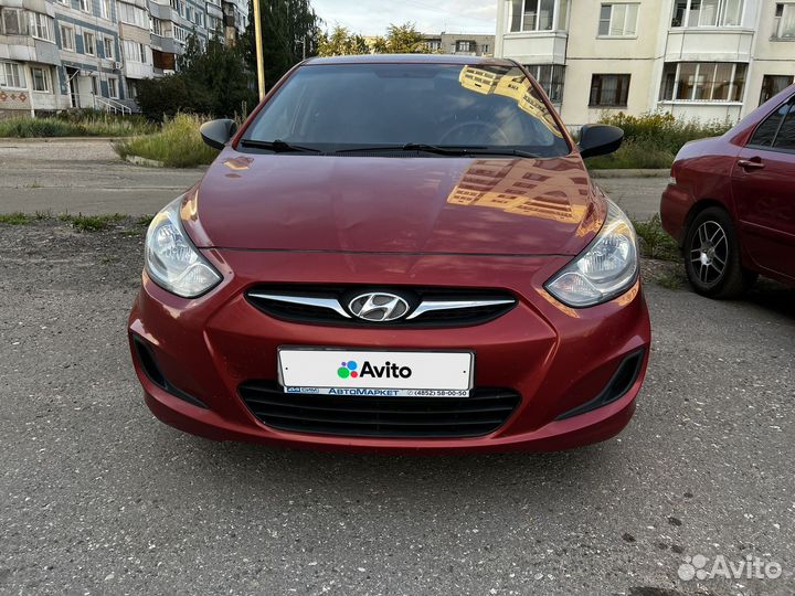Hyundai Solaris 1.6 МТ, 2011, 150 000 км