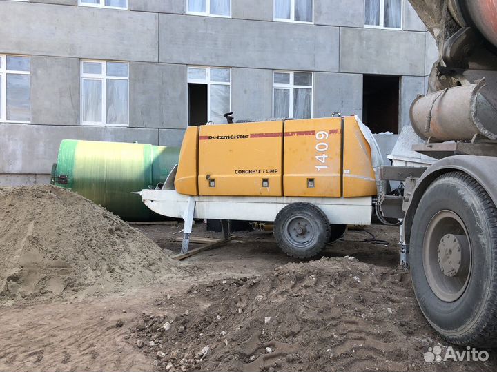 Бетон на щебне с производства