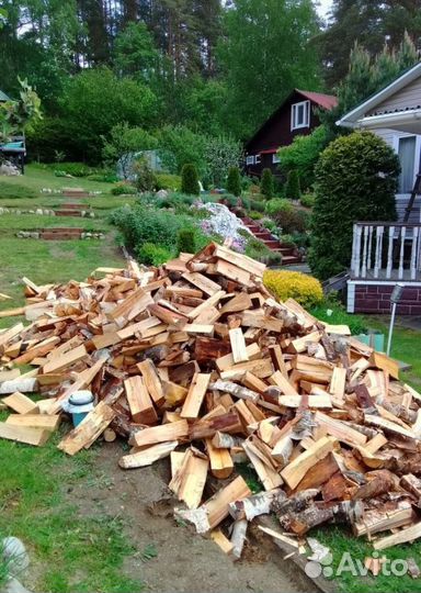 Дрова колотые