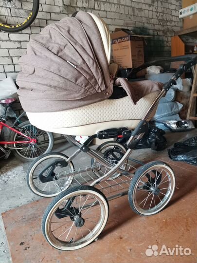 Детская коляска 2 в 1 бу для дачи