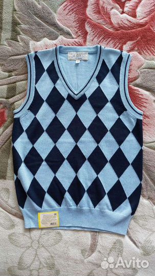 Жилетка для мальчика школьная 146