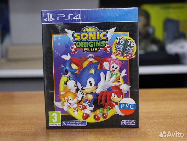 Sonic Origins Plus - Day One PS4 русские субтитры