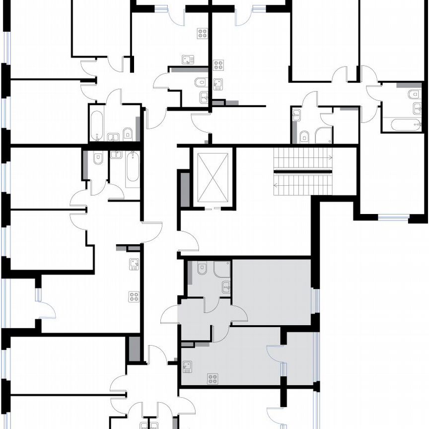 1-к. квартира, 34,1 м², 3/3 эт.