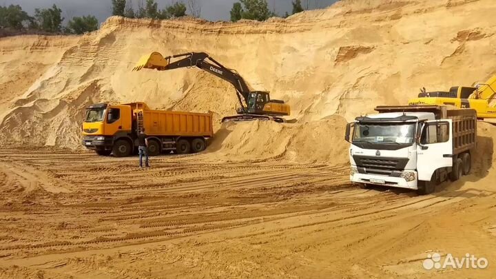 Песок для стяжки