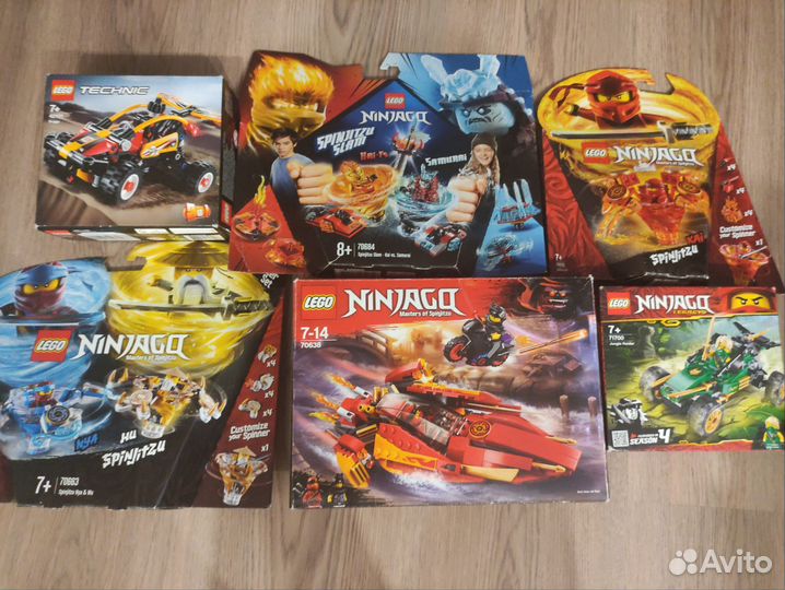 Lego Ninjago наборы