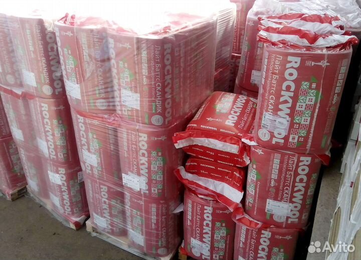 Утеплитель Rockwool Фасад Баттс Стандарт