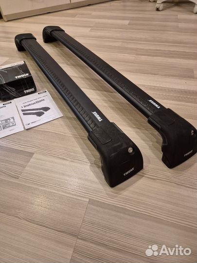 Поперечные дуги Thule wing bar black 9595+kit 3069