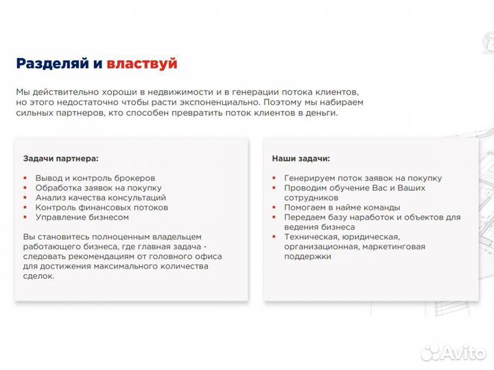 Франшиза агентства недвижимости с гарантией дохода