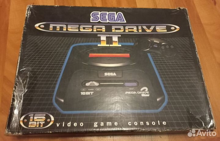 Коробка от Sega Megadrive 2