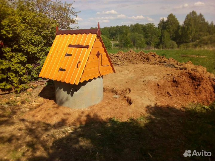 Копка септиков, колодцев, траншей, канализации