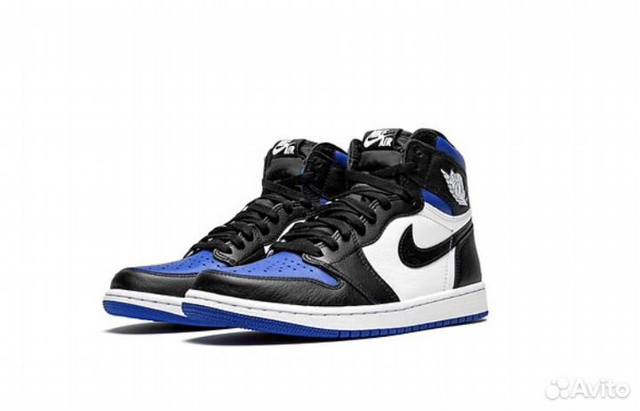 Кроссовки Nike Air Jordan 1 Retro High Royal Toe