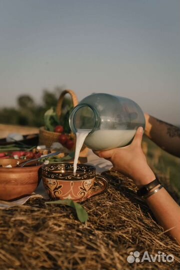 Молоко коровье, козье