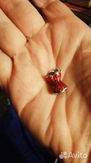 Серьги перстень сапфиры серебро